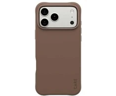 „Panzer Glass CARE by PanzerGlass“ madingas „Samba MagSafe“ dėklas, skirtas „iPhone 17 Pro Max“ – rudas