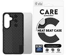 Dėklas Panzer Glass CARE by PanzerGlass Feature Heat Beat Samsung Galaxy S25 juodos spalvos