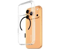 Dėklas Panzer Glass CARE by PanzerGlass Flagship Urban Explorer Case w. Juodas MagSafe for iPhone 17 Pro - Transparent