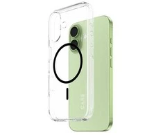 Panzer Glass Dėklas CARE by PanzerGlass Flagship Urban Explorer w. Juodas MagSafe do iPhone 17 permatomas