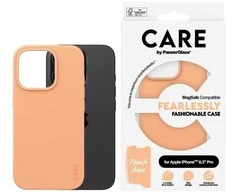 Dėklas Panzer Glass CARE by PanzerGlass Fashion Apple iPhone 16 Pro 6.3" Peachy MagSafe 1390