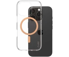 Dėklas PanzerGlass Flagship Apple iPhone 16 Pro 6.3 Panzer Glass CARE " Peachy MagSafe 1374