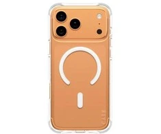 „Panzer Glass CARE by PanzerGlass“ madingas „Samba“ dėklas su „Baltas MagSafe“, skirtas „iPhone 17 Pro Max“ – permatomas