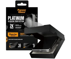Dėklas Panzer Glass PanzerGlass Platinum Sub ekrano apsauga iPhone Duo | FrameFit su FASTFIT IN-A-BOX