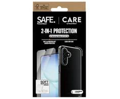 Dėklas Panzer Glass „PanzerGlass SAFE. | CARE™ by ® 2-in-1 rinkinys Samsung Galaxy A17 | A17 5G, Samsung, Samsung – Galaxy A17 4G, Samsung – Galaxy A17 5G, Sausas klijavimas, Atsparus įbrėžimams, Atsparus smūgiams, Skaidrus, 1 vnt.“