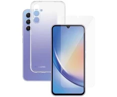 Panzer Glass „PanzerGlass SAFE. by ® 2-in-1“ rinkinys „Samsung Galaxy A34“ | Didmeninė prekyba, „Samsung“, „Samsung - Galaxy A34“, Sausas naudojimas, Atsparus įbrėžimams, Atsparus smūgiams, Permatomas, 50 vnt.