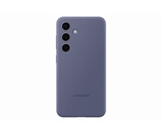 Dėklas „Samsung Galaxy S24“ silikoninis dangtelis, violetinis