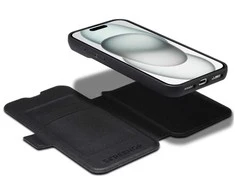 Dėklas „SCREENOR FIRST 2IN1 IPHONE 17 PRO MAX“ MAGSAFE Juodas