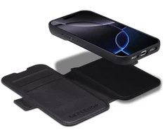 Dėklas Screenor FIRST 2IN1 iPhone 18 Pro MagSafe juodas