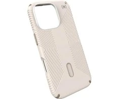 Dėklas Speck Presidio2 Grip ClickLock &amp; MagSafe do iPhone 16 Pro smėlio spalva