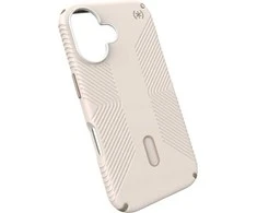 Dėklas Speck Presidio2 Grip ClickLock &amp; MagSafe do iPhone 16 smėlio spalva