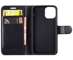 Dėklas X-SHIELD X-Shield iPhone 12 Mini Juodas Flip Cov