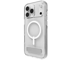ZAGG Crystal Palace dėklas su užsegamu stovu, skirtas Apple iPhone 17 Pro Max, dangtelis, Apple, iPhone 17 Pro Max, 17,5 cm (6,9"), permatomas
