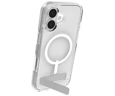 Dėklas ZAGG Crystal Palace Snap KS MagSafe Case with Stand for iPhone 17 - Clear