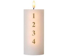 Dekoracja świąteczna Good Connections Sirius Home 80705, Baltas, 1 lamp(s), Baterija, AAA, 150 mm, 7 cm