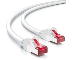 deleyCON MK1985, 3 m, Cat6, S/FTP (S-STP), RJ-45, RJ-45, Baltas