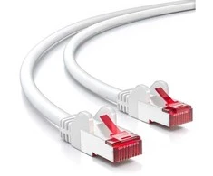 deleyCON MK1985, 3 m, Cat6, S/FTP (S-STP), RJ-45, RJ-45, Baltas