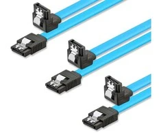 deleyCON MK1584, 0,5 m, SATA III, SATA 7 kontaktų, SATA 7 kontaktų, kištukas/kištukas, mėlynas