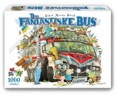 Dėlionė Impronte Edizione Niesamowity autobus puzzle 1000 dalys