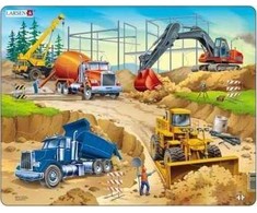 Dėlionė Larsen_Puzzles Larsen Puzzle Maxi Construction Puzzle