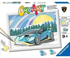 Dėlionė Ravensburger CreArt Mėlyna Lamborghini