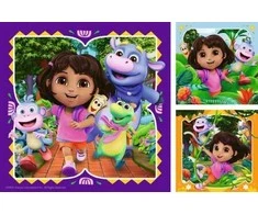 Ravensburger Dėlionė 3x49 vnt. - Dora