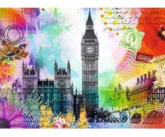 Ravensburger Dėlionė 500 vnt. - Londono atvirukas
