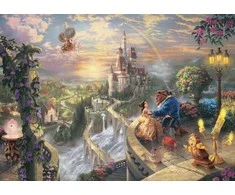 Dėlionė Schmidt Spiele Schmidt žaidimai Schmidt - Tomas Kinkadas: Disney - Gražuolė ir pabaisa (1000 detalių) (SCH59475)