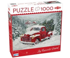 Dėlionė Tactic Puzzle 1000 Kalėdų eglutės sunkvežimis