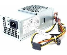 Dell 250 W stalinio kompiuterio maitinimo šaltinis su ATX ir SATA jungtimis