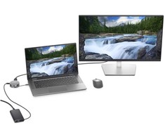 DELL 6 viename USB-C daugiaprievadis adapteris – DA305, laidinis, USB 3.2 Gen 2 (3.1 Gen 2) Type-C, 10, 100, 1000 Mbit/s, sidabrinis, 3840 x 2160 pikselių, Dell
