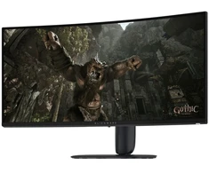 Monitorius Dell Alienware AW3426DWM, 86.4 cm (34"), 3440 x 1440 pikselių, 4K Ultra HD, LCD, 1 ms, Juodas