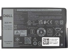 Dell 35,6 Wh ličio jonų akumuliatorius, skirtas „Latitude 7230“