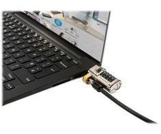 Linka zabezpieczająca Dell cable lock Juodas, Chrome 1.8 m