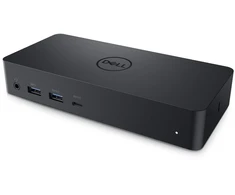 DELL D6000, Laidinis, USB 3.2 Gen 1 (3.1 Gen 1) Type-C, USB Type-A, USB Type-C, 10,100,1000 Mbit/s, Juoda, 3840 x 2160 pikselių