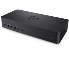 DELL D6000, Laidinis, USB 3.2 Gen 1 (3.1 Gen 1) Type-C, USB Type-A, USB Type-C, 10,100,1000 Mbit/s, Juoda, 3840 x 2160 pikselių