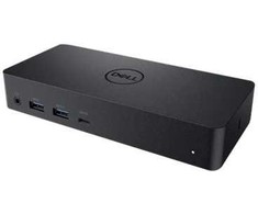DELL D6000, Vielinis, USB 3.2 Gen 1 (3.1 Gen 1) Type-C, 10,100,1000 Mbit/s, Juoda, 3840 x 2160 pikselių, Kensington
