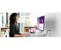Monitorius DELL P Series P3223QE, 80 cm (31.5"), 3840 x 2160 pikselių, 4K Ultra HD, LCD, 8 ms, Juodas