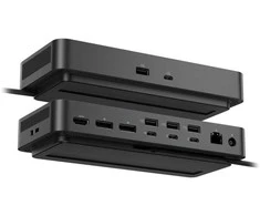 DELL Pro Thunderbolt 4 SD25TB4, Laidinis, Thunderbolt 4, 130 W, 2500 Mbit/s, Juoda, 8K Ultra HD