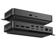 DELL SD25TB5, Vielinis, Thunderbolt 5, 15 W, 2500 Mbit/s, Juoda, 1,25 Gbit/s