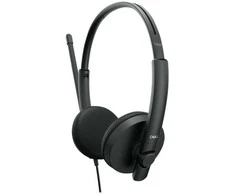 DELL Stereo Ausinės – WH1022, su laidu, Calls/Music, 20 - 20000 Hz, 120 g, Ausinės, Juodas