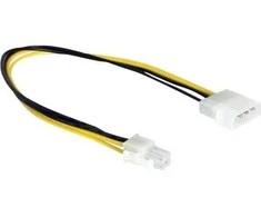 Delock Kabelis P4 Stecker > Molex 4pin Stecker 30cm