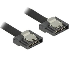 Delock Kabelis SATA FLEXI 6 Gb/s 70 cm raudona Metall