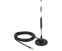 Delock 12429 - 6 dBi - 0.800 - 0.960 / 1.710 - 2.700 GHz - 50 ? - Omni-directional antena - SMA - Vertical polarization