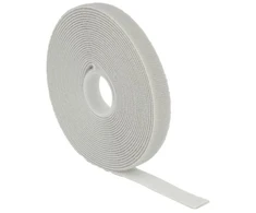 Delock Klett-Kabelbinder L 5 m x B 13 mm Rolle grau