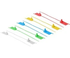 Delock 18826 - Releasable cable tie - Plastic - Assorted colors - 20.5 cm - 2.8 mm - 10 pc(s)