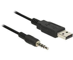 Delock Cable USB TTL kištukas > 3,5 mm 4 kontaktų stereo lizdas 1,8 m (5 V)