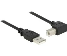 Kabelis USB Delock USB-A - USB-B 2 m Juodas (83528)