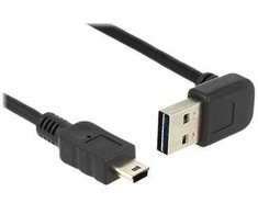 Delock Kabelis EASY-USB 2.0 Typ-A Stecker gewinkelt oben / unt