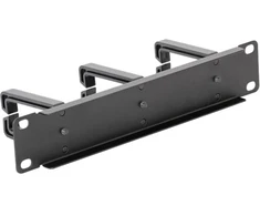 DeLOCK 43342, Cable management panel, Juodas, 1U, 10", 254 mm, 82 mm